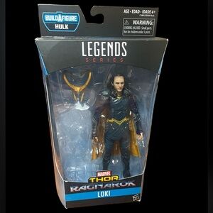 2017 Marvel Legends LOKI 6” Action Figure *No Hulk Build-A-Figure Part*